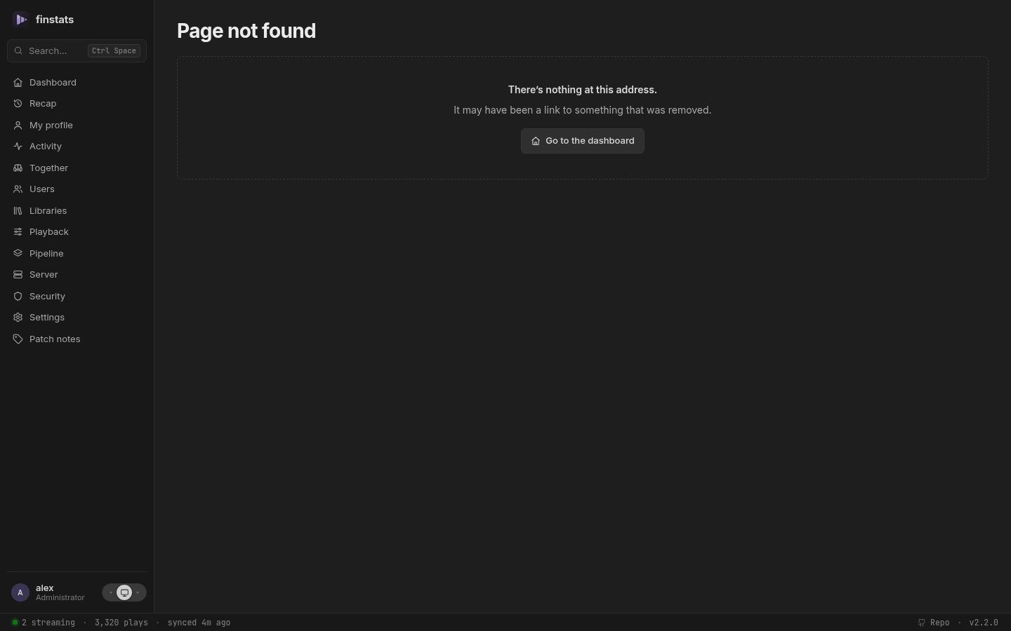 Not found, on a desktop