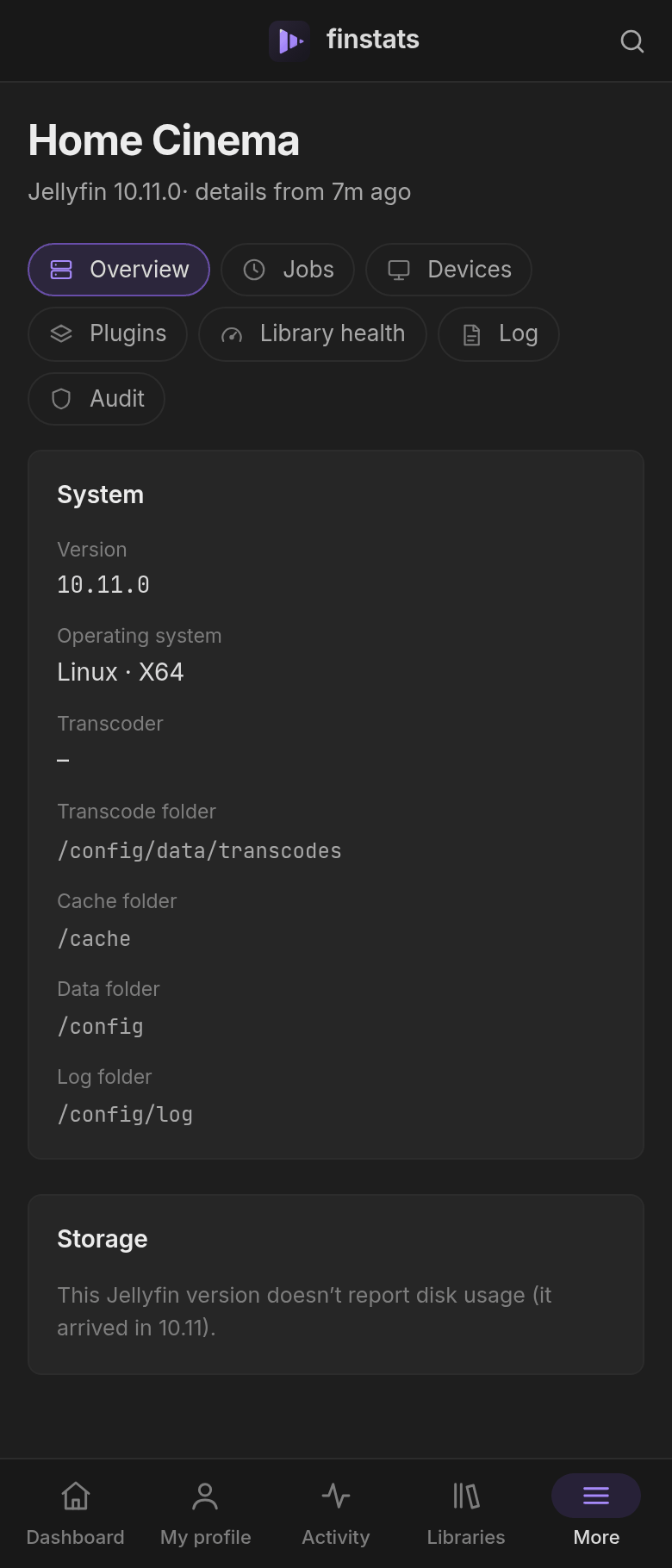 Server, on a phone